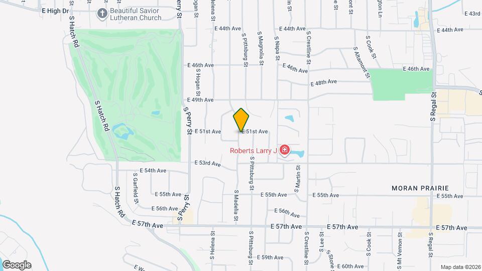 5107 S Madelia St Map and Location Details