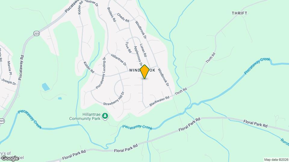 12808 Applecross Dr Map and Location Details