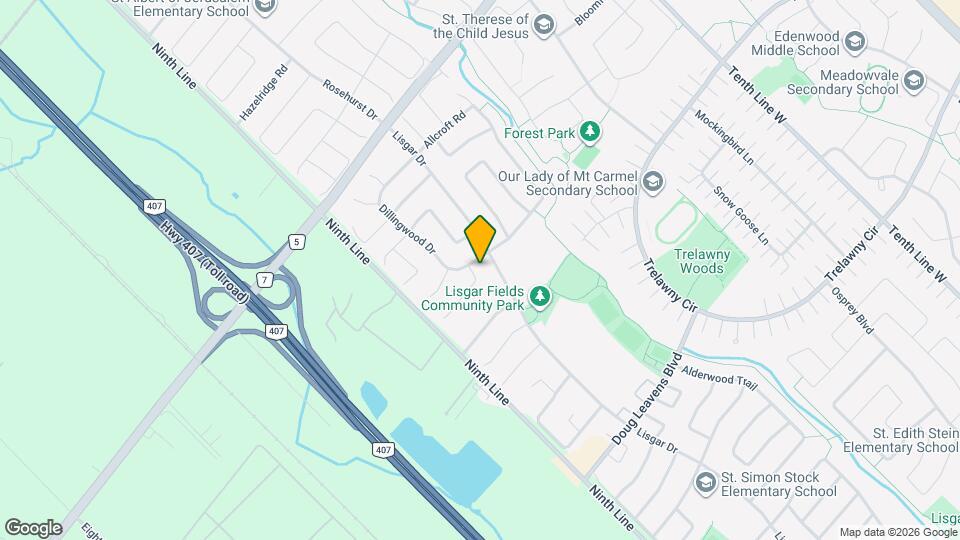 3910 Baggins Ct Map and Location Details