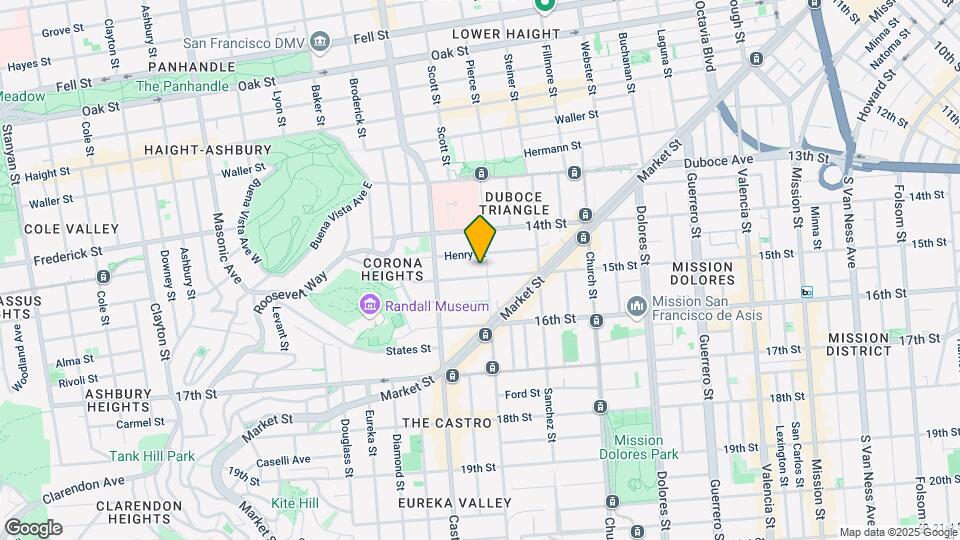 188 Noe St Map and Location Details