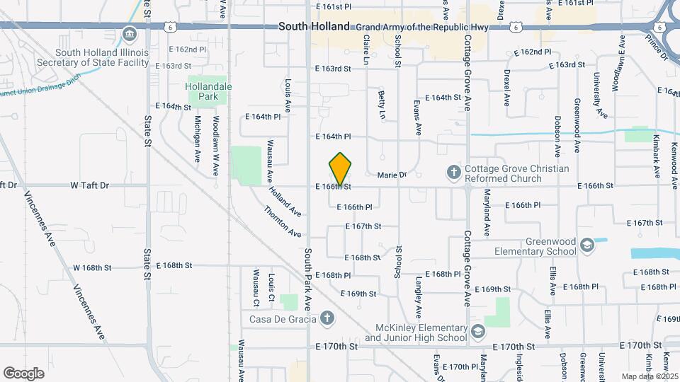 453 E 166th St Map and Location Details