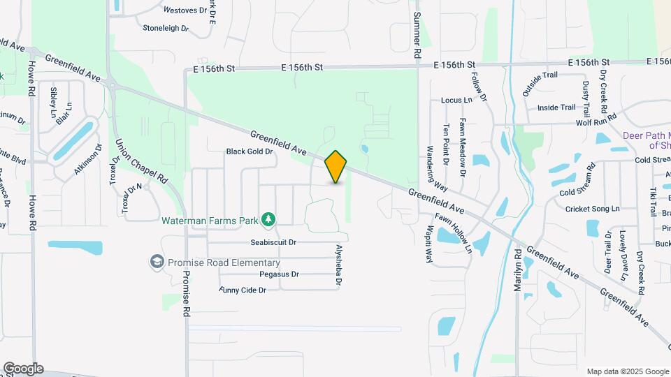 11532 War Admiral Ct Map and Location Details