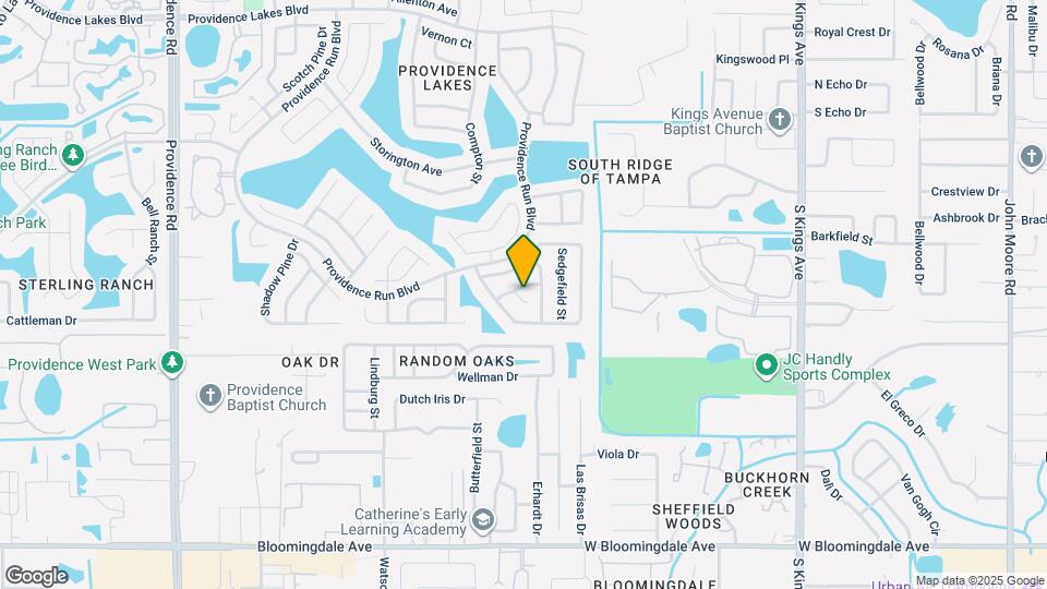 1411 Forsyth Way Map and Location Details