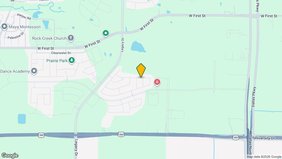 910 Cone Flower Dr Map and Location Details