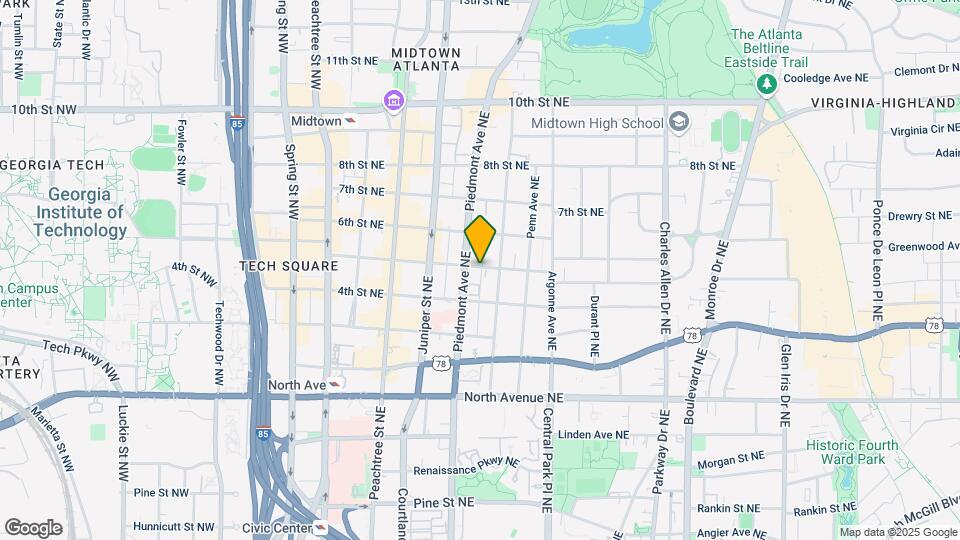 201 5th St NE Map and Location Details