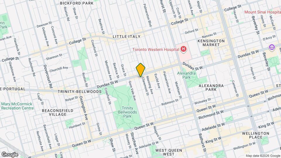 174 Claremont St Map and Location Details