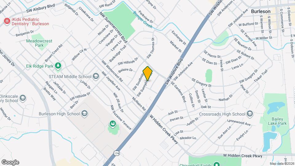 733 SW Sunnybrook Dr Map and Location Details