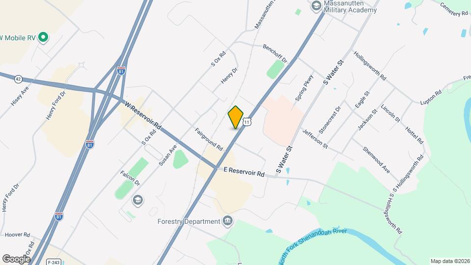 858 S Main St Map and Location Details