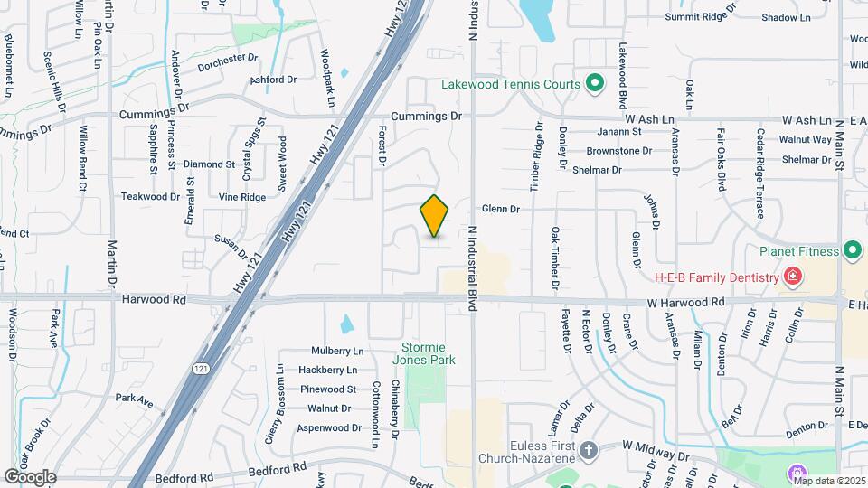 3201 Oleander Ct Map and Location Details
