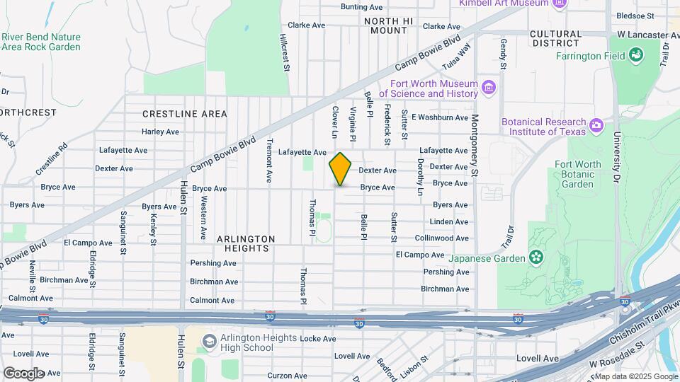 4033 Bryce Ave Map and Location Details