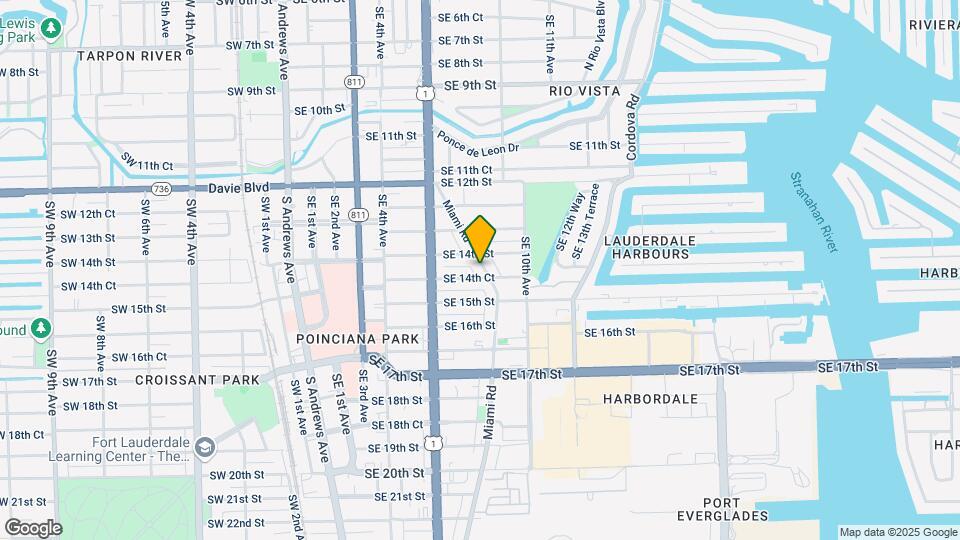 1415 Miami Rd Map and Location Details