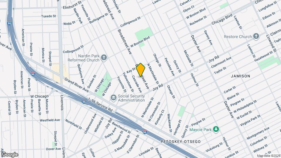 9315 Broadstreet Ave Map and Location Details
