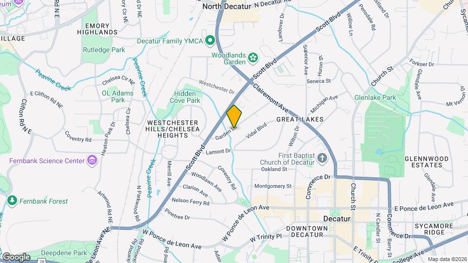 184 Garden Ln, Unit Left Mapa y Detalles de la Ubicación