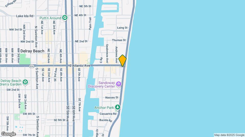 36 S Ocean Blvd Map and Location Details
