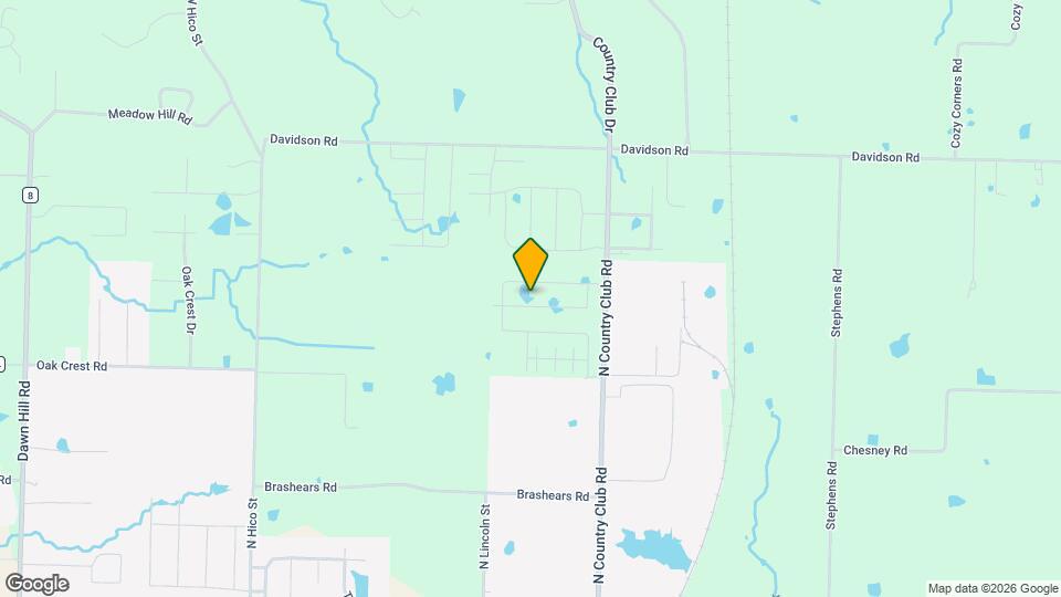 1809 E Hudson Dr Map and Location Details