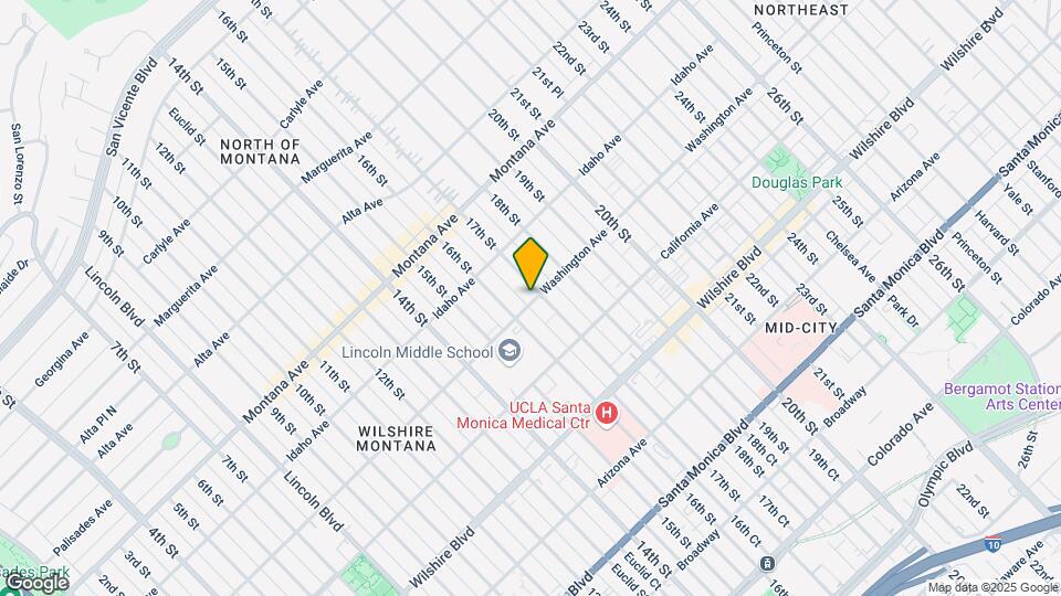 960 17th Street - Apt 2 Map and Location Details