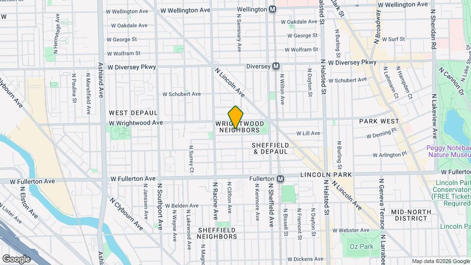 1112 W Lill Ave, Unit J06P Map and Location Details