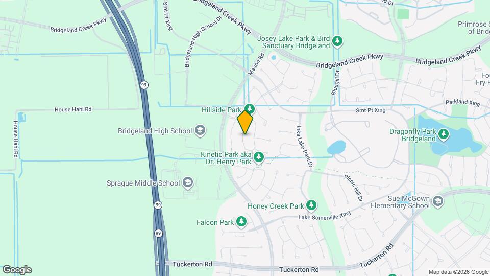 15722 Monkey Rock Dr Map and Location Details