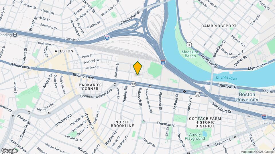 1047 Gaffney St Map and Location Details