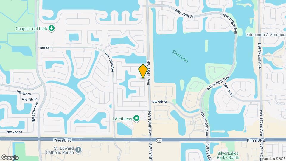 1140 NW 184th Terrace Map and Location Details