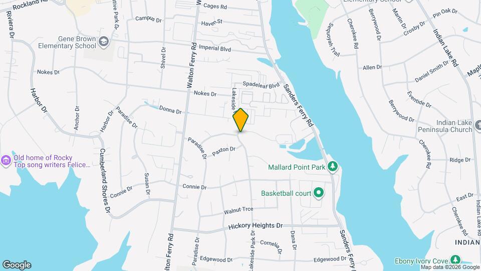 164 Ashcrest Point Map and Location Details