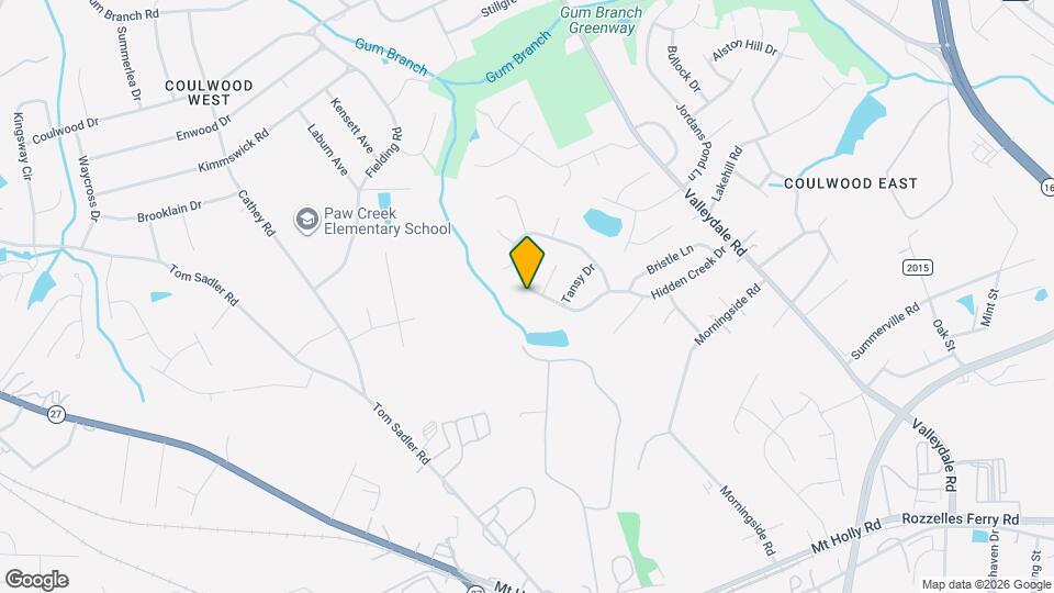 7413 Hidden Creek Dr Map and Location Details