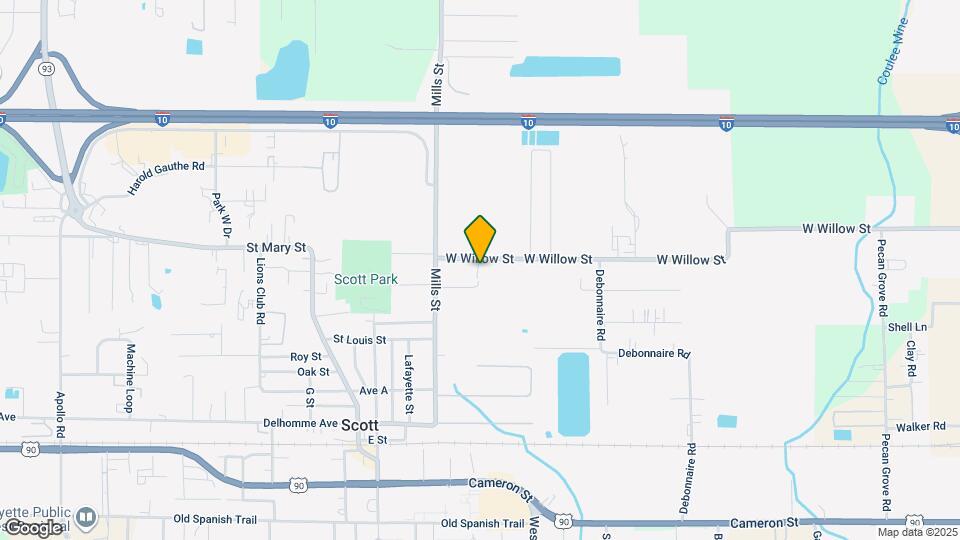 3105 W Willow St Map and Location Details