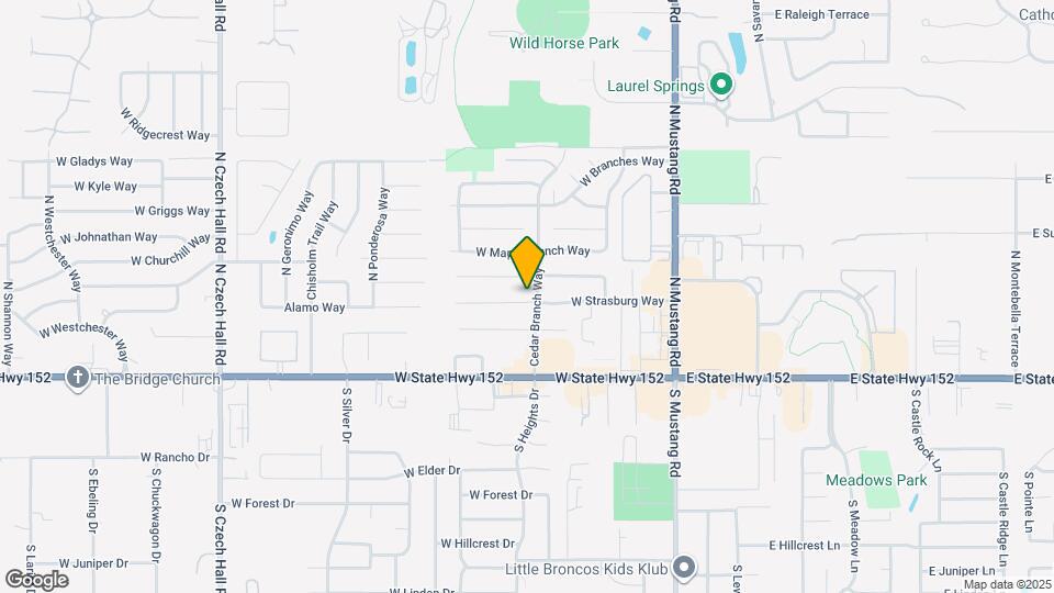 325 W Strasburg Way Map and Location Details