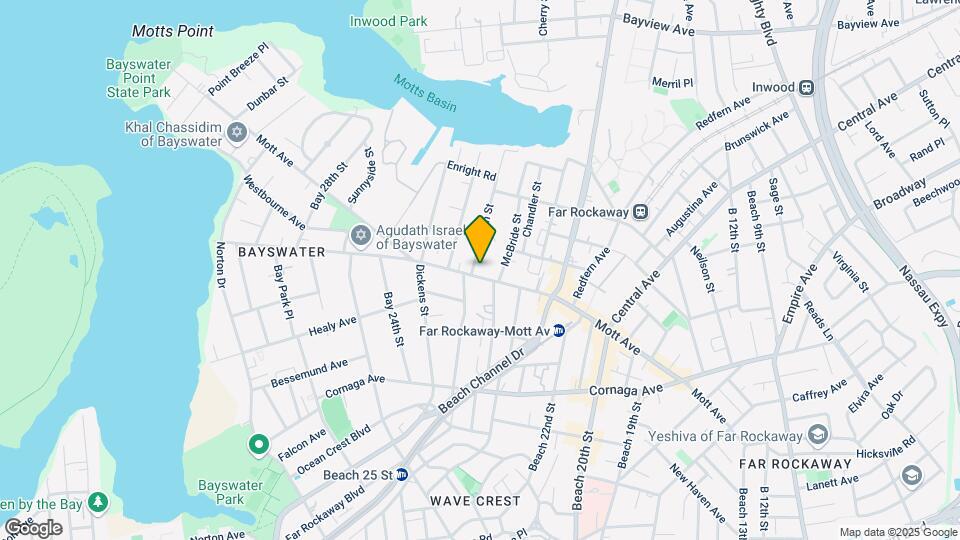22-88 Mott Ave Mapa y Detalles de la Ubicación