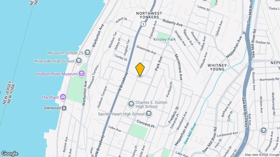 610 Palisade Ave Map and Location Details