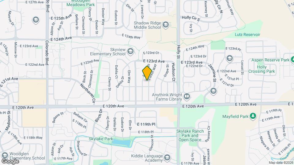 12131 Forest Way Map and Location Details