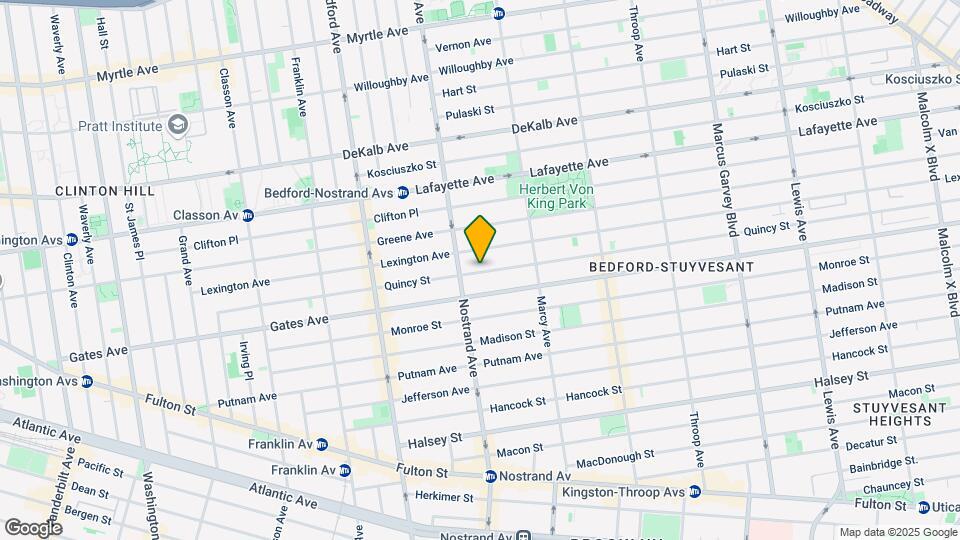 276A Quincy St-Unit -2 Map and Location Details