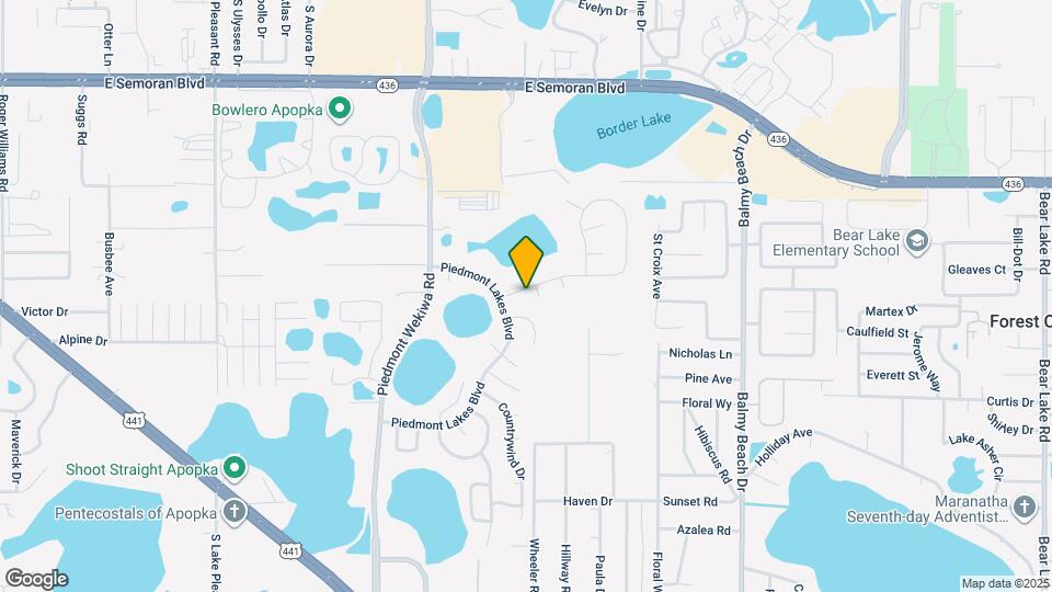 2472 Lake Jackson Cir Map and Location Details