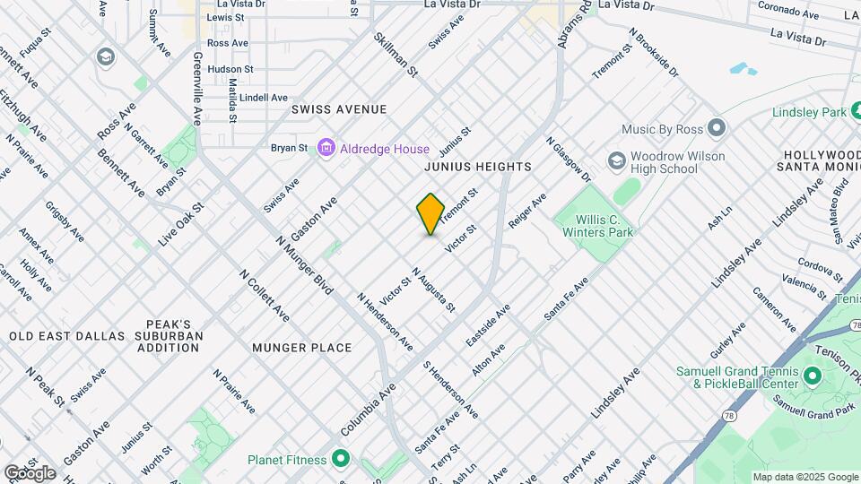 5536 Tremont St Map and Location Details