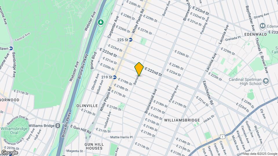 3828A Barnes Ave Map and Location Details