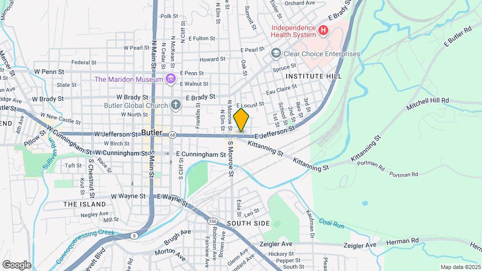 420 E Jefferson St-Unit -420 E  Jefferson apartment 2 Map and Location Details