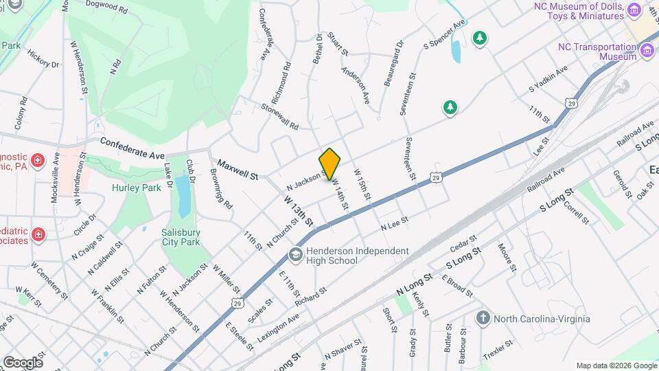 209 W 14th St Map and Location Details