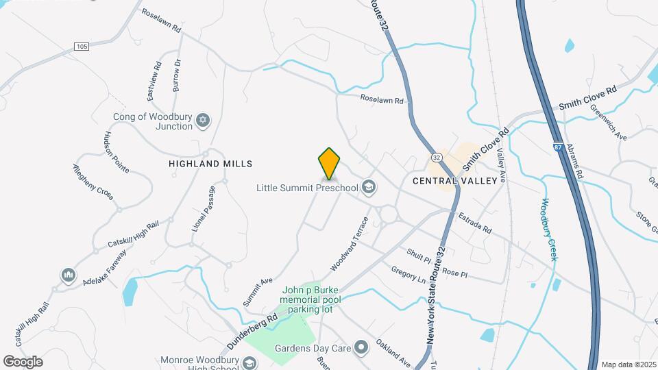 99 Summit Ave Map and Location Details