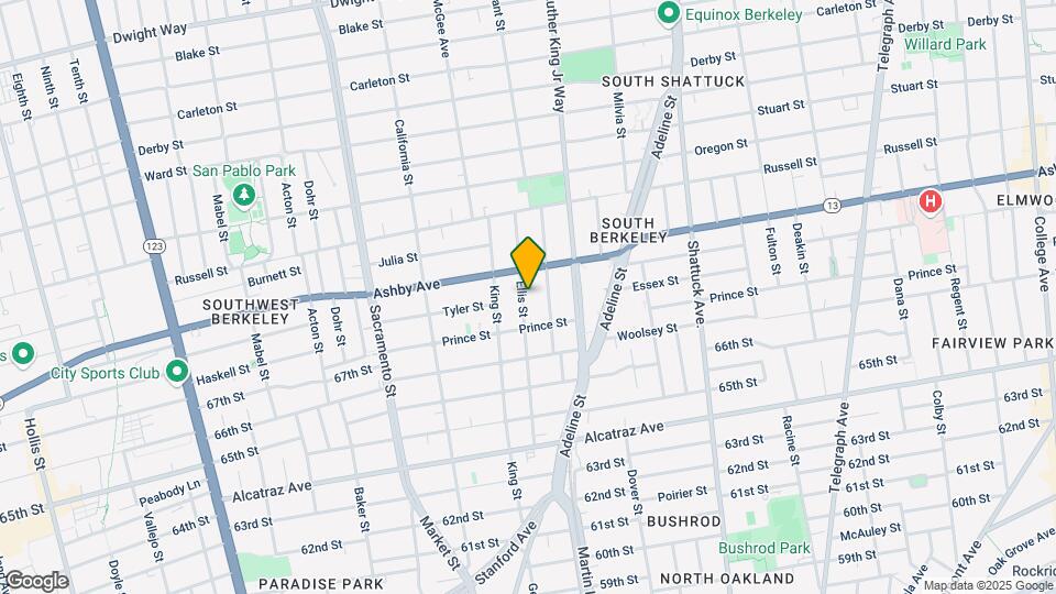 3023 Ellis St Mapa y Detalles de la Ubicación