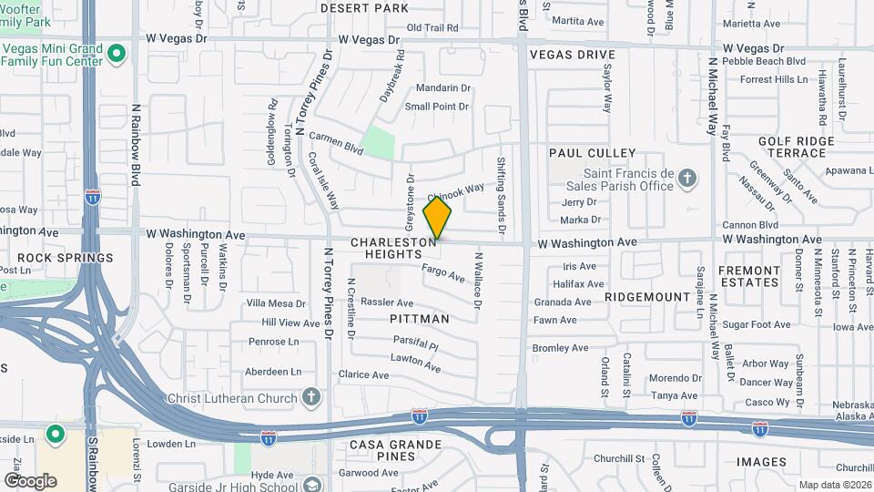 6227 W Washington Ave Map and Location Details