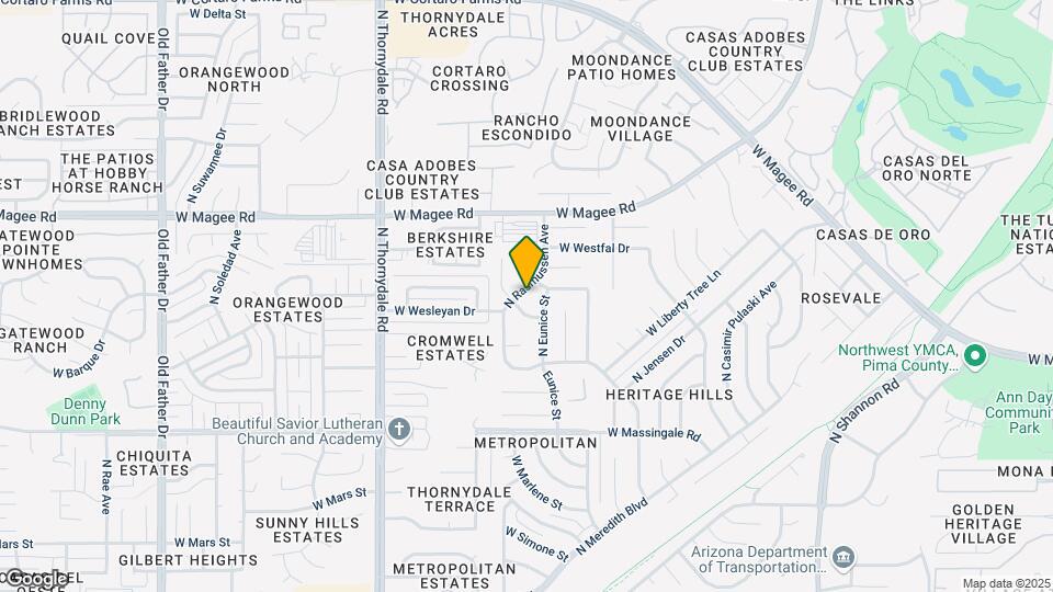 7840 N Rasmussen Ave Map and Location Details