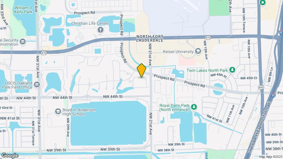 2150 Appleton Cir N Map and Location Details