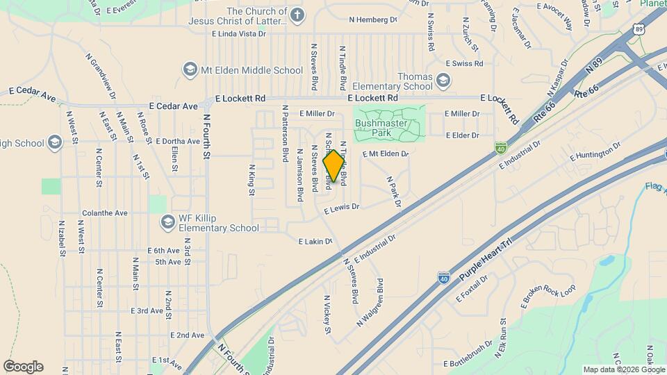 2830 N Schevene Blvd Map and Location Details