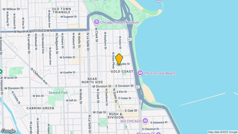 1318 N Astor St Map and Location Details