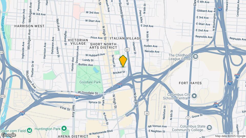 694 Kerr St Mapa y Detalles de la Ubicación