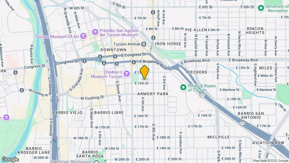 243 S 5th Ave Map and Location Details