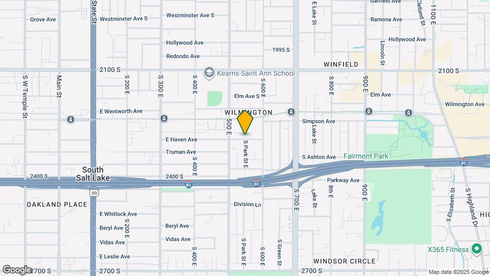 545 Stringham Ave Map and Location Details