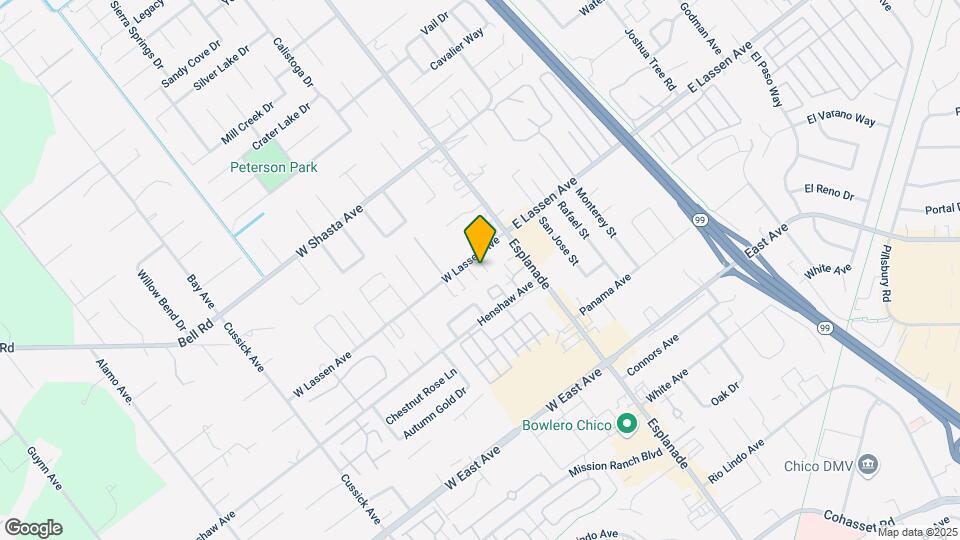 139 W Lassen Ave Mapa y Detalles de la Ubicación