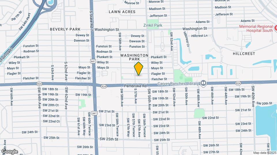 5673 Fletcher St Map and Location Details