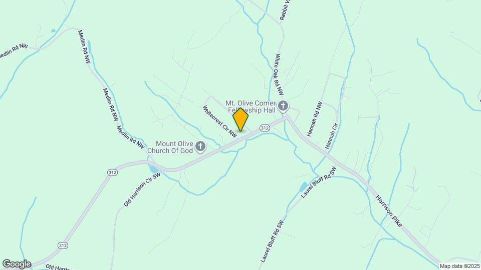 110 Whitecrest Cir NW Map and Location Details